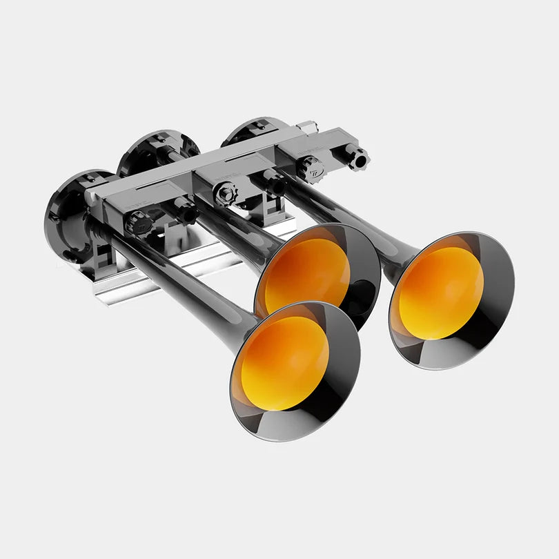 BASURI® Air Horn 16 Sounds (Tri Jumbo) | 12-24 Volt
