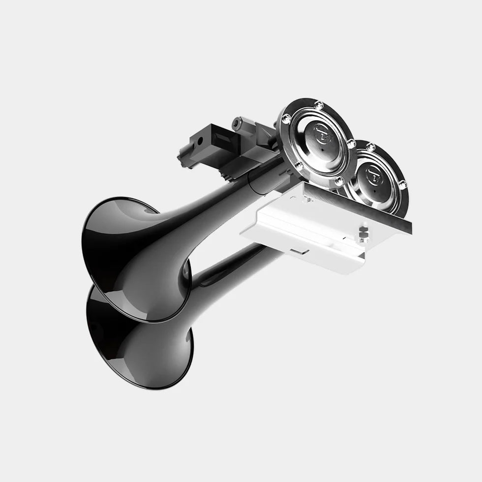 BASURI® Air Horn 12 Sounds (Dual Jumbo) | 12-24 Volt