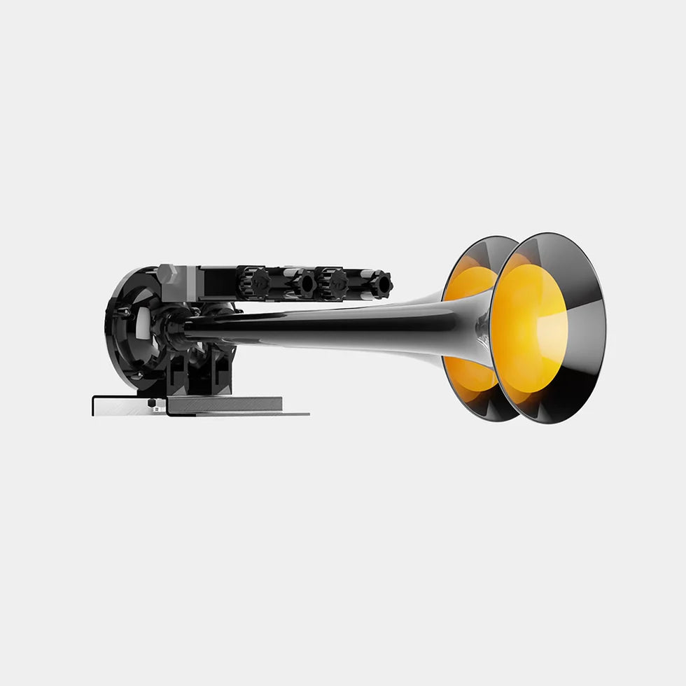 BASURI® Air Horn 12 Sounds (Dual Jumbo) | 12-24 Volt