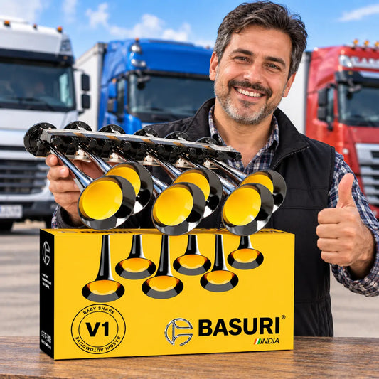 Clacson ad Aria BASURI 31 Suoni (Baby Shark 1.0) | 12-24 Volt

