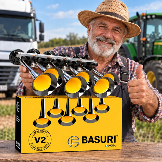 Clacson ad Aria BASURI 18 Suoni (Baby Shark 2.0) | 12-24 Volt
