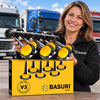 BASURI® Air Horn 20 Sounds (Baby Shark 3.0) | 12-24 Volt