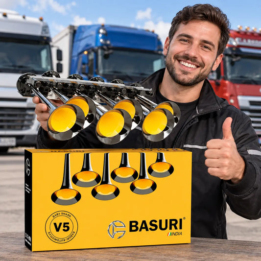 Clacson ad Aria BASURI 24 Suoni (Baby Shark 5.0) | 12-24 Volt
