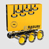 Basuri V6 klaxon musical Baby Shark avec 6 trompettes jaunes, compatible 12V/24V pour camion ou poids lourd
